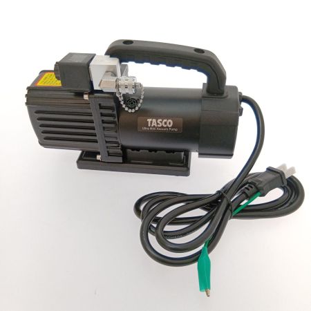  イチネンTASCO オイル逆流防止弁付ウルトラミニツーステージ真空ポンプ TA150SW