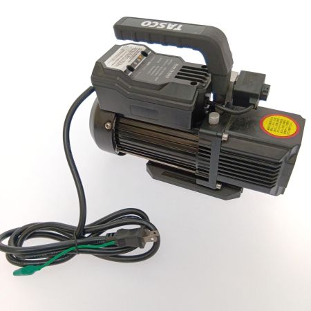  イチネンTASCO オイル逆流防止機能付高性能ツーステージ真空ポンプ TA150XD