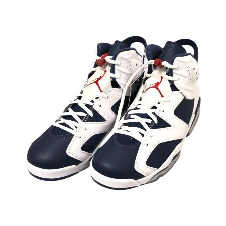  NIKE ナイキ スニーカー SIZE 28cm AIR JORDAN 6 RETRO "OLYMPIC" エア ジョーダン 6 レトロ CT8529-164 ホワイト x ネイビー
