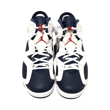 NIKE ナイキ スニーカー SIZE 28cm AIR JORDAN 6 RETRO "OLYMPIC" エア ジョーダン 6 レトロ CT8529-164 ホワイト x ネイビー