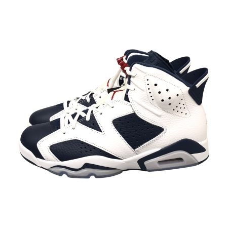  NIKE ナイキ スニーカー SIZE 28cm AIR JORDAN 6 RETRO "OLYMPIC" エア ジョーダン 6 レトロ CT8529-164 ホワイト x ネイビー