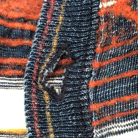  REMI RELIEF レミレリーフ カーディガン SIZE S マルチカラー