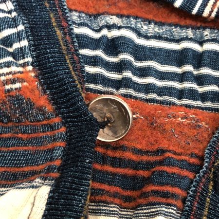  REMI RELIEF レミレリーフ カーディガン SIZE S マルチカラー