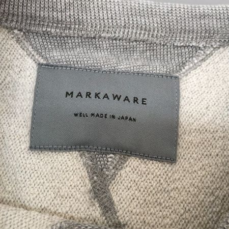  MARKAWARE スウェット トレーナー サイズ1(S) ライトグレー