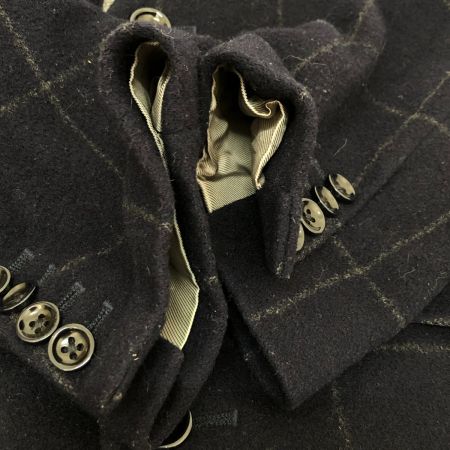  DISCOVERED コート チェスターコート 1(S) DC-AW14-SCO-01 ネイビー