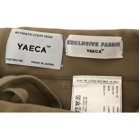  YAECA ヤエカ パンツ イージーパンツ SIZE L 18054 ベージュ