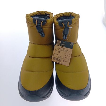  THE NORTH FACE ザノースフェイス ヌプシ ブーティ ウォータープルーフ ロゴ ショート 27cm NF52280 オリーブ