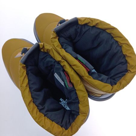  THE NORTH FACE ザノースフェイス ヌプシ ブーティ ウォータープルーフ ロゴ ショート 27cm NF52280 オリーブ