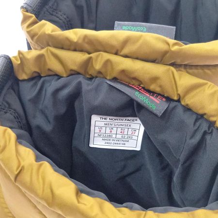  THE NORTH FACE ザノースフェイス ヌプシ ブーティ ウォータープルーフ ロゴ ショート 27cm NF52280 オリーブ