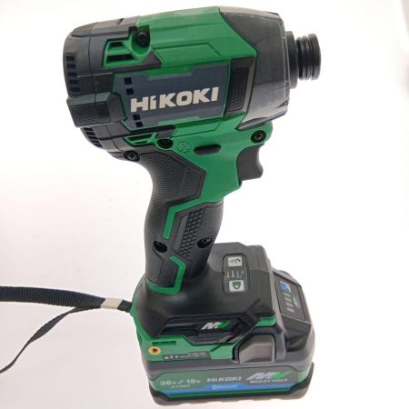  HiKOKI ハイコーキ コードレスインパクトドライバ36Ｖ WH36DD グリーン