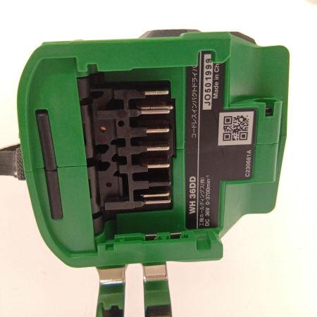  HiKOKI ハイコーキ コードレスインパクトドライバ36Ｖ WH36DD グリーン