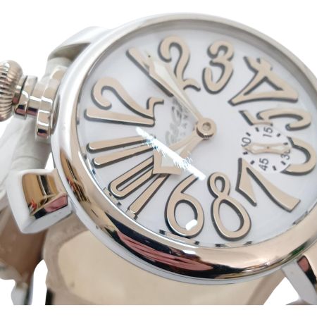  GAGA MILANO ガガミラノ 腕時計　MANUALE48　ﾏﾆｭｱｰﾚ 43590