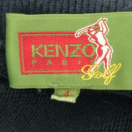  HARE ハレ スウェット トレーナー 80~90s KENZO golf 4(XL) 古着 日本製 ネイビー