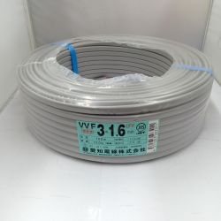 □□ 愛知電線 電材 VVFケーブル 3芯  1.6ｍｍ×100 24年8月 Sランク