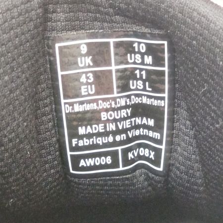  Dr.Martens ドクターマーチン ブーツ　28cm AW006 ブラック