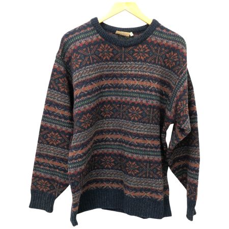  L.L.Bean エルエルビーン ニット セーター SIZE L 古着 マルチカラー
