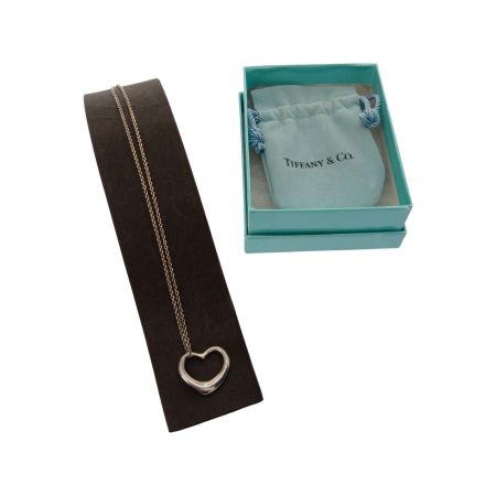  Tiffany & Co. ティファニー オープンハートネックレス