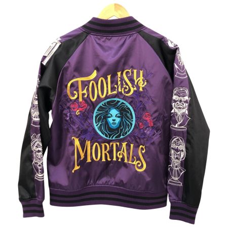  Disney ディズニー ジャケット スカジャン キャラジャン ホーンテッドマンション SIZE L 2335066600 パープル