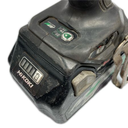  HiKOKI ハイコーキ 36v コードレスインパクトドライバ 充電器・充電池・ケース付き ※PSEマークあり WH36DA ブラック