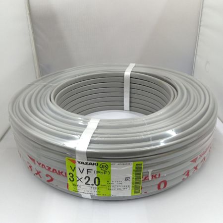  YAZAKI VVFケーブル 電材　3芯 2.0mm×100m 25.5製造