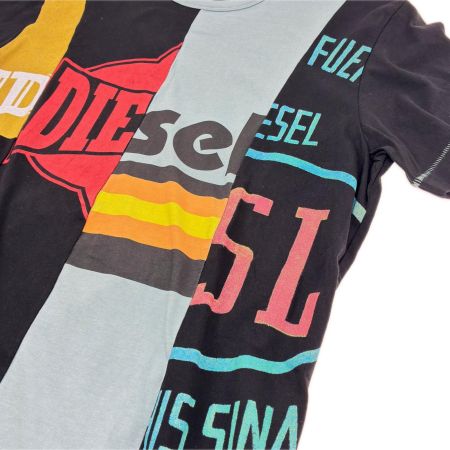  DIESEL ディーゼル Tシャツ SIZE L 古着 A05051 マルチカラー