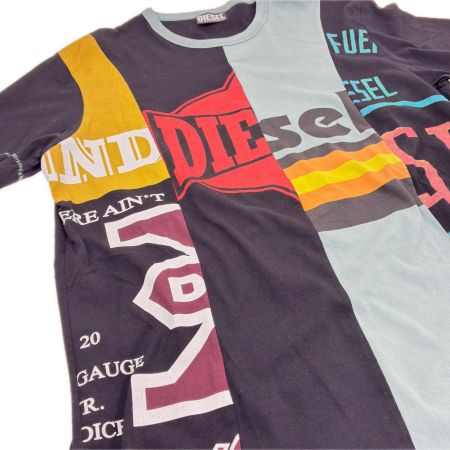  DIESEL ディーゼル Tシャツ SIZE L 古着 A05051 マルチカラー