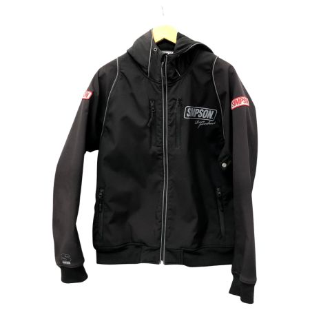  SIMPSON ジャケット フード付きジャケット SIZE LL 防風 ブラック