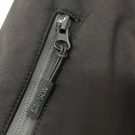  SIMPSON ジャケット フード付きジャケット SIZE LL 防風 ブラック