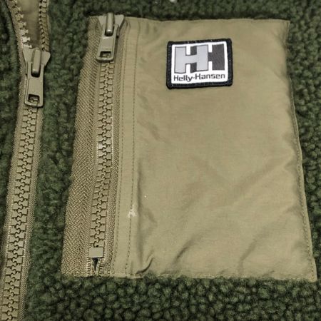 HELLY HANSEN ヘリーハンセン ベスト ファイバーパイルサーモベスト SIZE M HOE51966 オリーブ