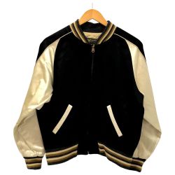 □□ SUGAR CANE シュガーケーン ジャケット スカジャン SIZE 40(L) M16265 ブラック Cランク