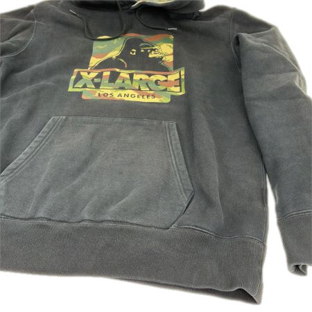  X-LARGE エクストララージ パーカー プルオーバーパーカー 古着 SIZE M 01153202 ブラック