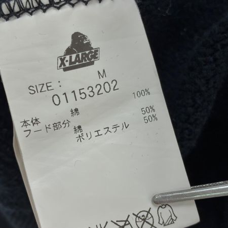  X-LARGE エクストララージ パーカー プルオーバーパーカー 古着 SIZE M 01153202 ブラック