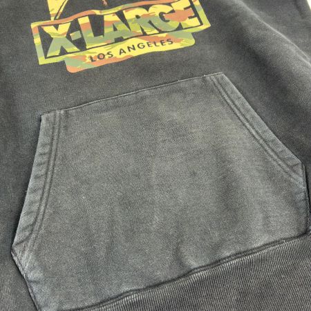  X-LARGE エクストララージ パーカー プルオーバーパーカー 古着 SIZE M 01153202 ブラック