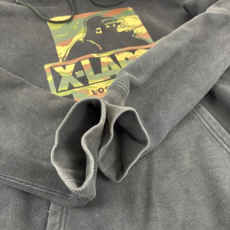  X-LARGE エクストララージ パーカー プルオーバーパーカー 古着 SIZE M 01153202 ブラック