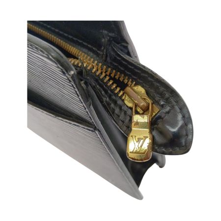  LOUIS VUITTON ルイヴィトン ポシェット・オム セカンドバッグ エピレザー メンズ M52522 ブラック