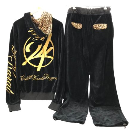  24karats 24カラッツ ブラック セットアップ SIZE XL 