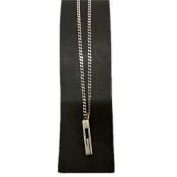 GUCCI グッチ ネックレス Gロゴ SILVER925 50cm 13.2g Cランク