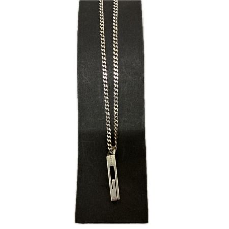 GUCCI グッチ ネックレス Gロゴ SILVER925 50cm 13.2g