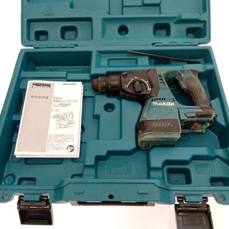  MAKITA マキタ 24mm充電式ハンマドリル18Ｖ HR244D ブルー