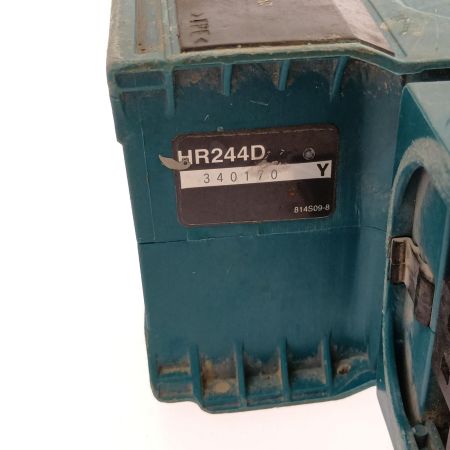  MAKITA マキタ 24mm充電式ハンマドリル18Ｖ HR244D ブルー