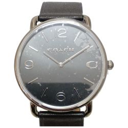 □□ COACH コーチ 腕時計　ELLIOT　エリオット 14602645 ブラック Aランク