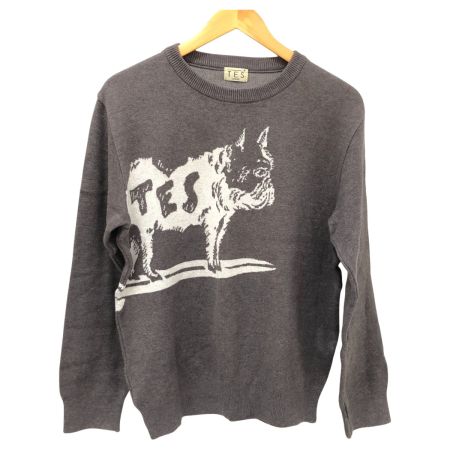 TES ニット SIZE L AS-9374319 グレー