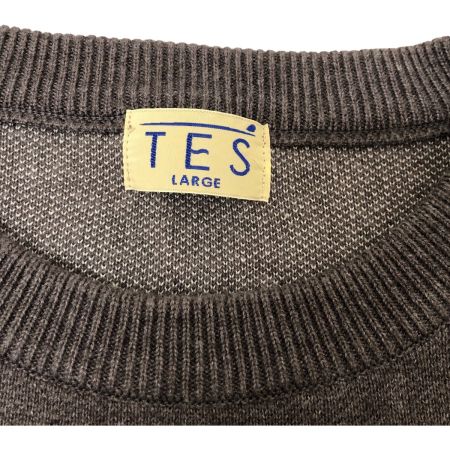  TES ニット SIZE L AS-9374319 グレー