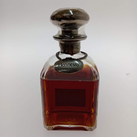  Hennessy ヘネシー シルバートップ ライブラリーデキャンタ コニャック ブラン デー 700ml 　古酒 未開栓