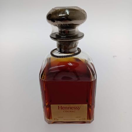  Hennessy ヘネシー シルバートップ ライブラリーデキャンタ コニャック ブラン デー 700ml 　古酒 未開栓