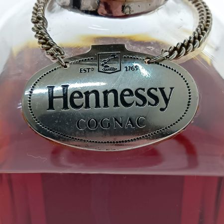  Hennessy ヘネシー シルバートップ ライブラリーデキャンタ コニャック ブラン デー 700ml 　古酒 未開栓