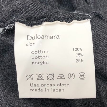  Dulcamara ニット ストーンパターンニット size1 19SS グレー
