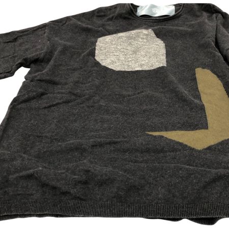  Dulcamara ニット ストーンパターンニット size1 19SS グレー