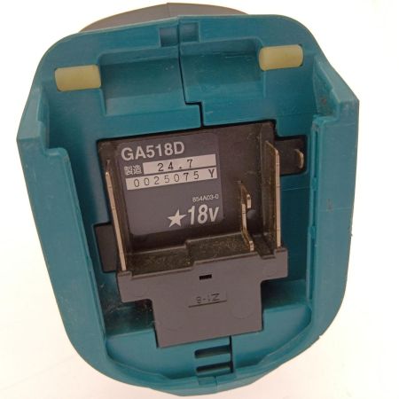  MAKITA マキタ 125mm充電式ディスクグラインダ　18Ｖ GA518D