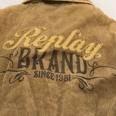  REPLAY ジャケット コーデュロイジャケット SIZE S カーキ